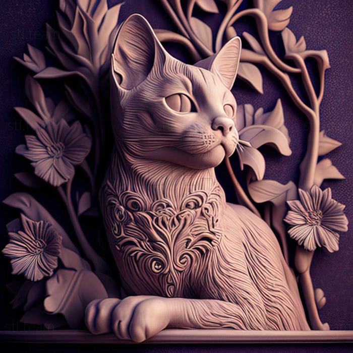Thai Lilac cat
